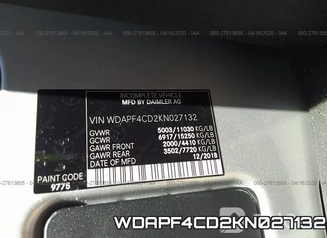 WDAPF4CD2KN027132 фото 10