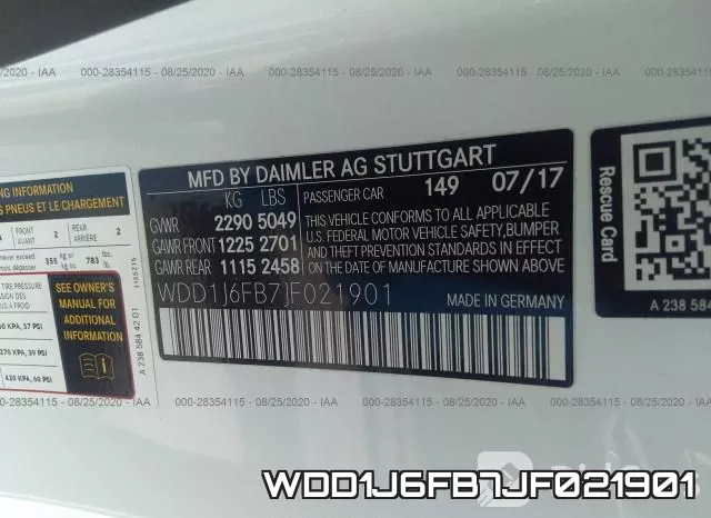 WDD1J6FB7JF021901 фото 10