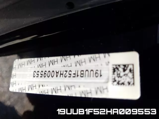 19UUB1F52HA009553 фото 2