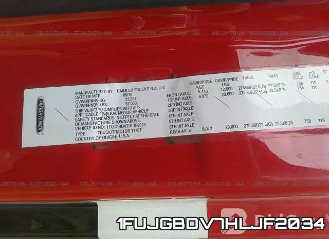1FUJGBDV7HLJF2034 фото 10