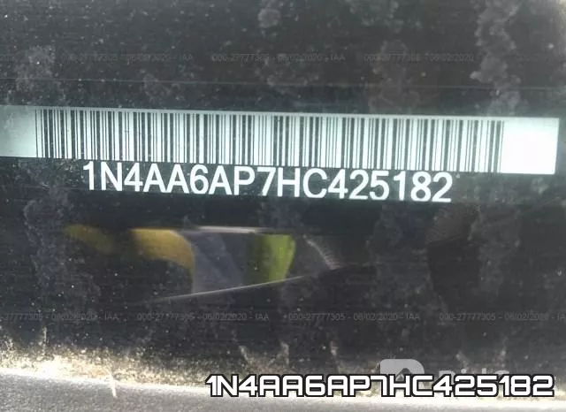 1N4AA6AP7HC425182 фото 10
