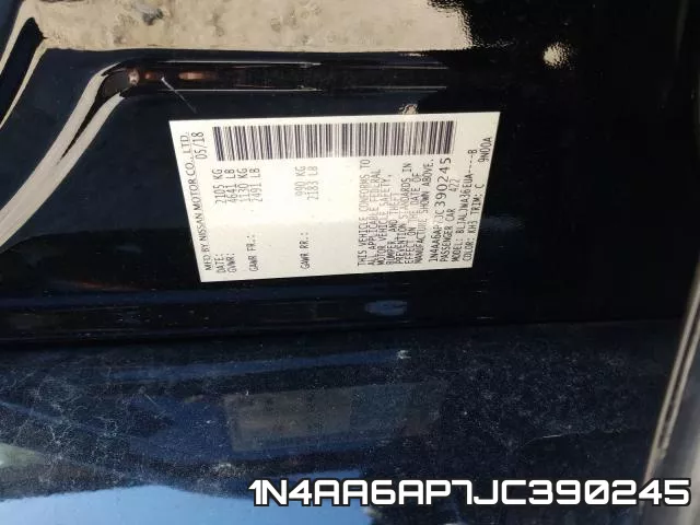 1N4AA6AP7JC390245 фото 2
