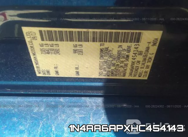 1N4AA6APXHC454143 фото 10