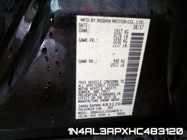 1N4AL3APXHC483120 фото 2
