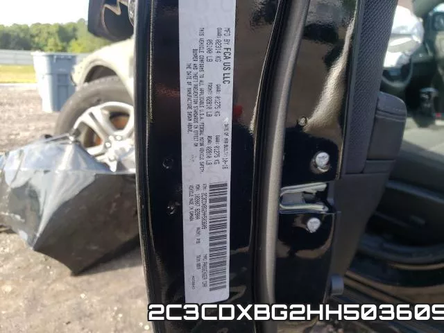 2C3CDXBG2HH503609 фото 2