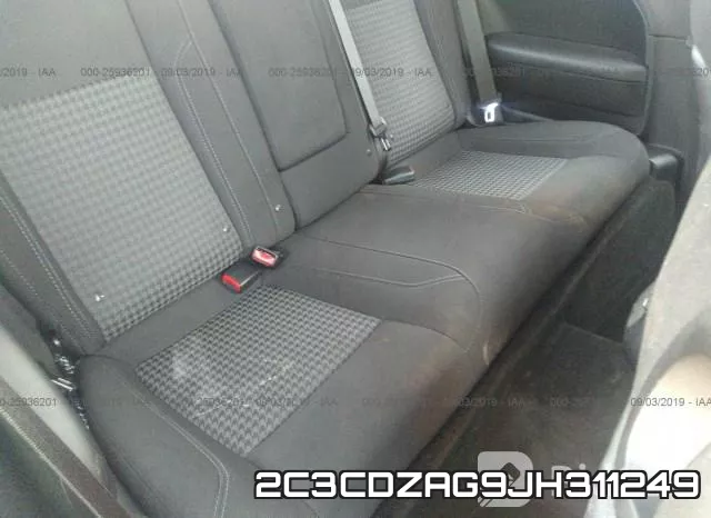 2C3CDZAG9JH311249 фото 9