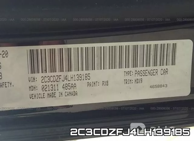 2C3CDZFJ4LH139185 фото 10