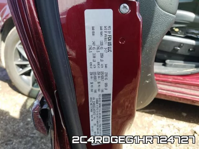 2C4RDGEG1HR724727 фото 2