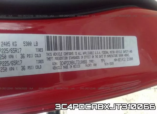3C4PDCABXJT310066 фото 10