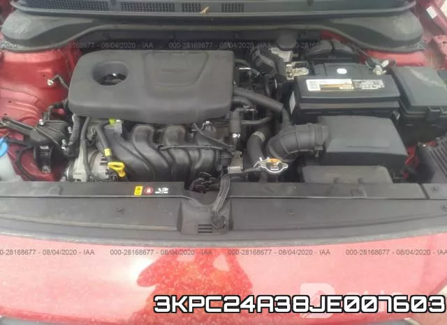 3KPC24A38JE007603 фото 2