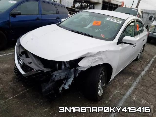 3N1AB7AP0KY419416 фото 3