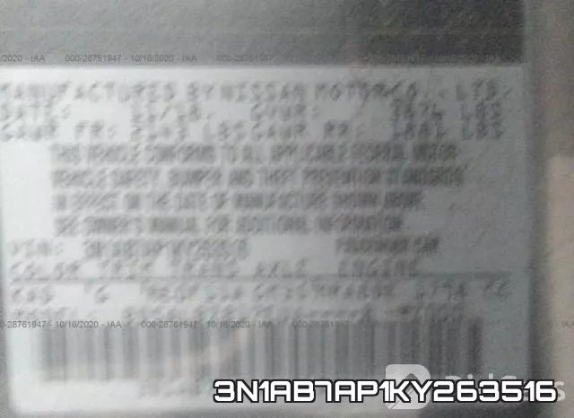 3N1AB7AP1KY263516 фото 10