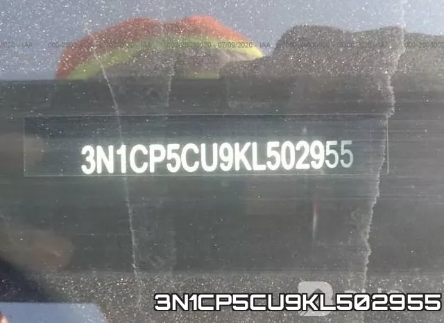3N1CP5CU9KL502955 фото 10