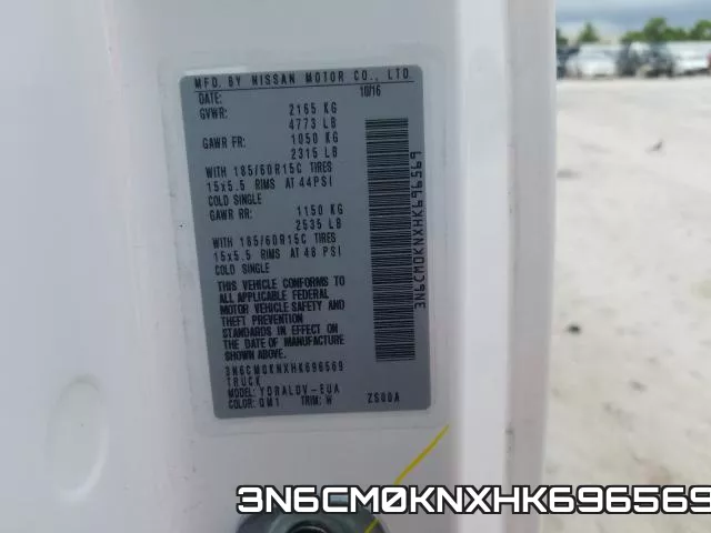 3N6CM0KNXHK696569 фото 2