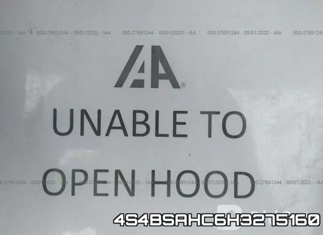4S4BSAHC6H3275160 фото 2