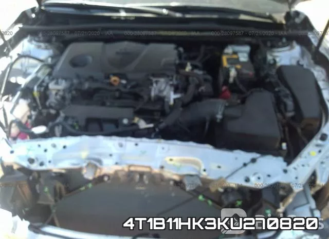4T1B11HK3KU270820 фото 2