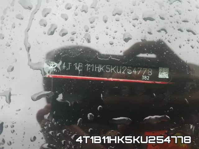 4T1B11HK5KU254778 фото 2