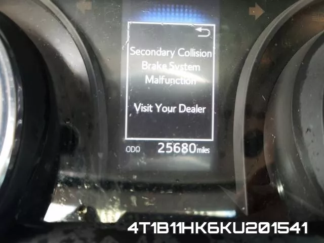 4T1B11HK6KU201541 фото 9