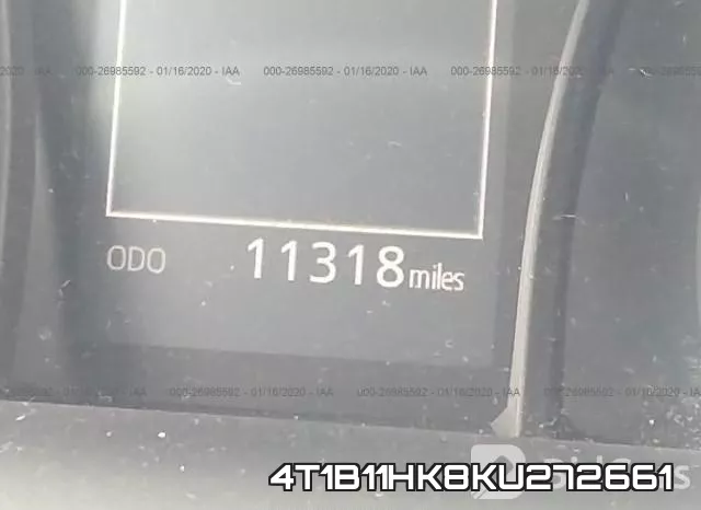 4T1B11HK8KU272661 фото 8
