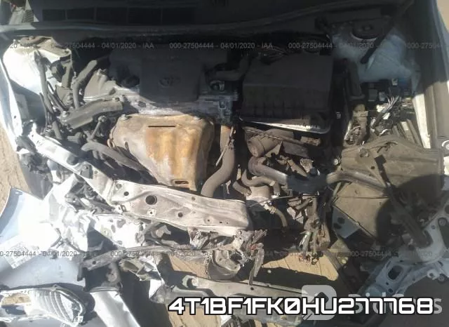 4T1BF1FK0HU277768 фото 2