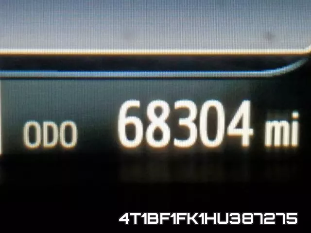 4T1BF1FK1HU387275 фото 9