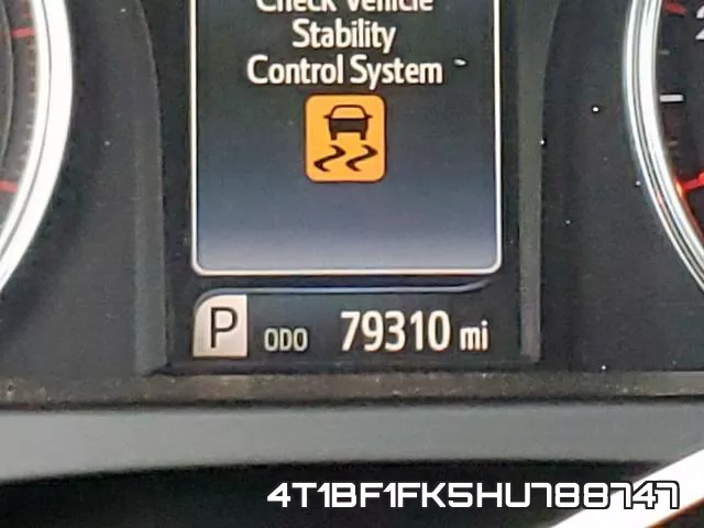 4T1BF1FK5HU788747 фото 9