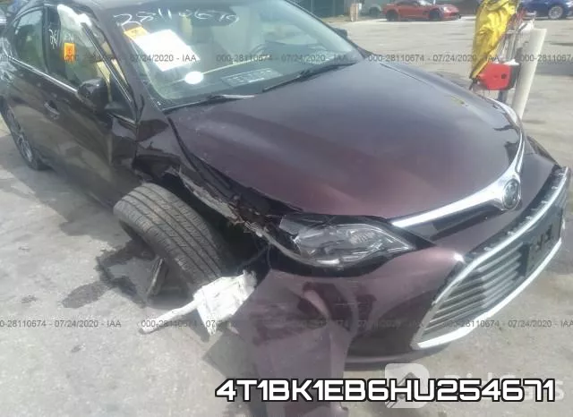 4T1BK1EB6HU254671 фото 7