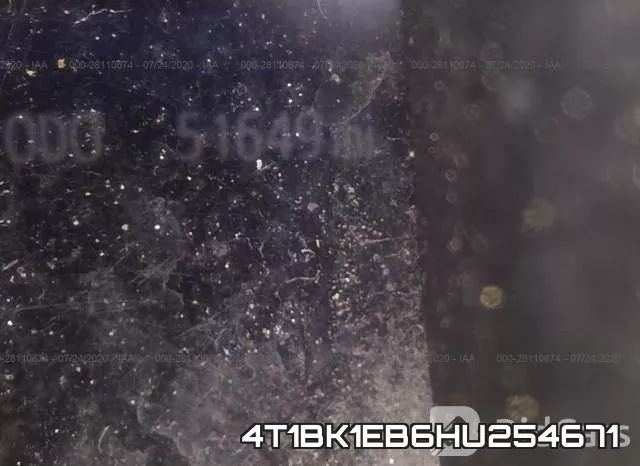 4T1BK1EB6HU254671 фото 8