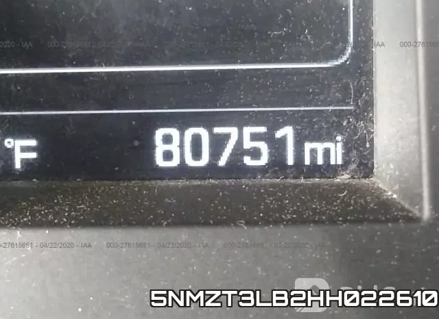 5NMZT3LB2HH022610 фото 8