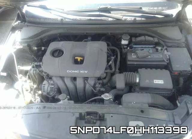 5NPD74LF0HH113398 фото 2