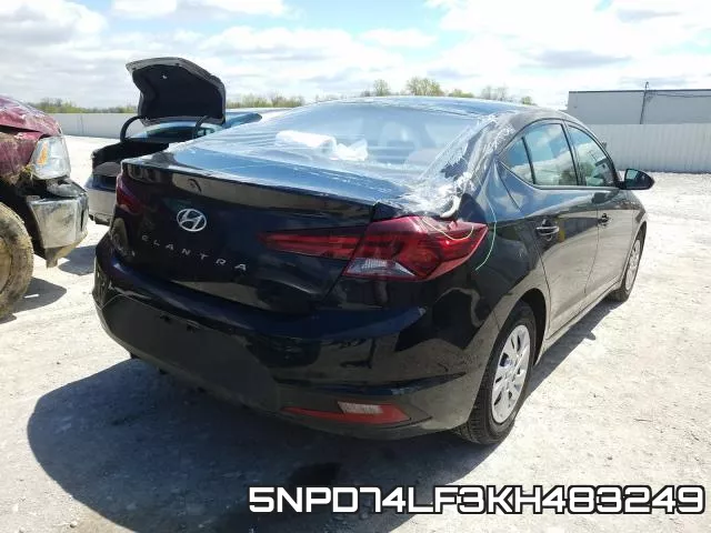 5NPD74LF3KH483249 фото 5