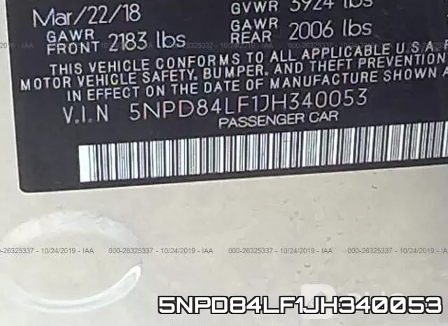 5NPD84LF1JH340053 фото 10