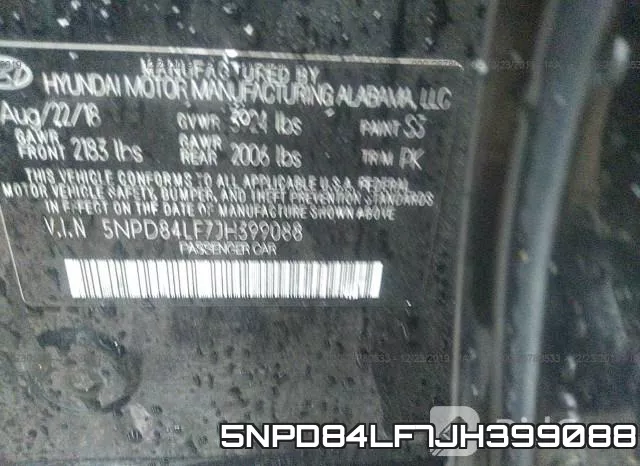 5NPD84LF7JH399088 фото 10