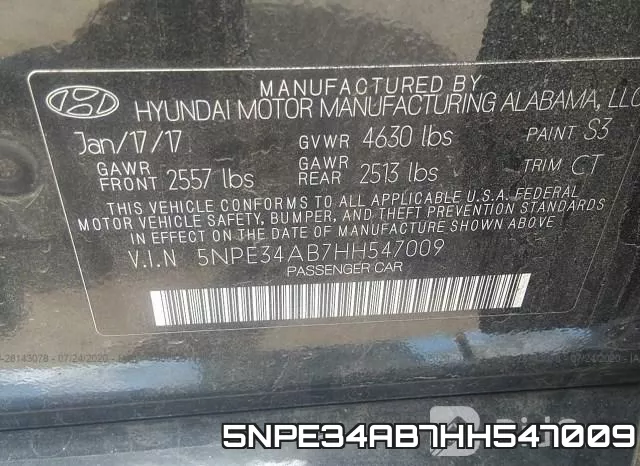 5NPE34AB7HH547009 фото 10