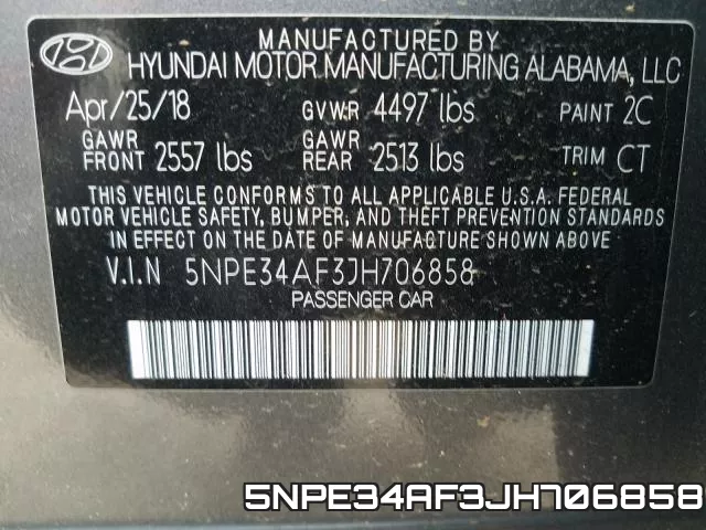 5NPE34AF3JH706858 фото 2