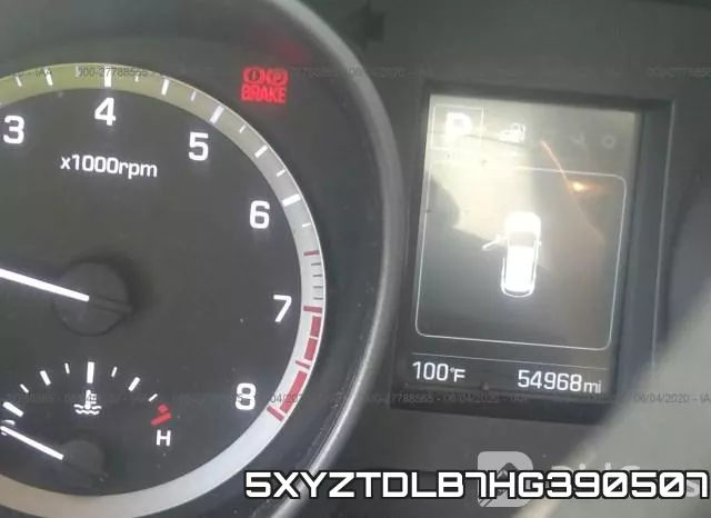 5XYZTDLB7HG390507 фото 8