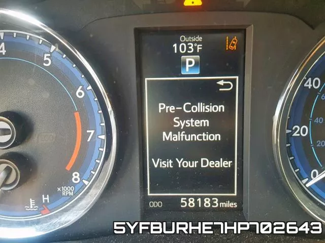 5YFBURHE7HP702643 фото 9