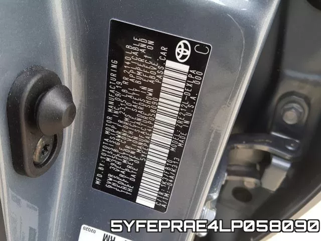 5YFEPRAE4LP058090 фото 2