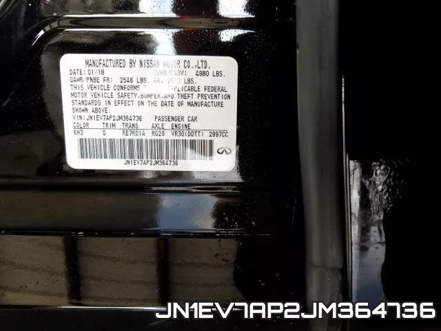 JN1EV7AP2JM364736 фото 2