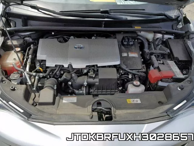 JTDKBRFUXH3028657 фото 8