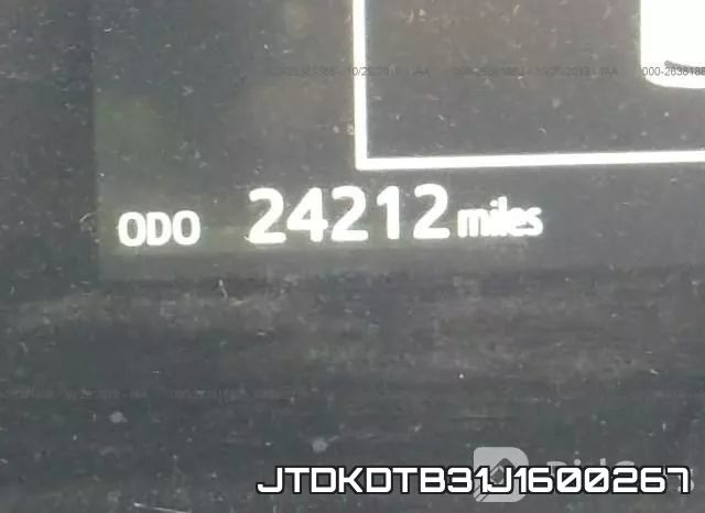 JTDKDTB31J1600267 фото 8