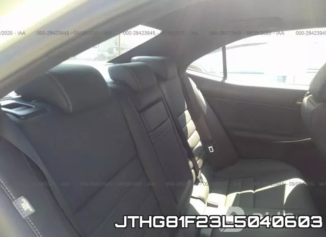 JTHG81F23L5040603 фото 9
