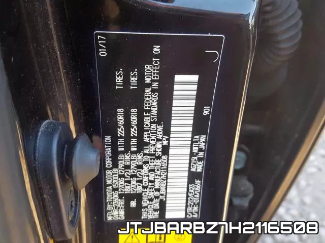 JTJBARBZ7H2116508 фото 2