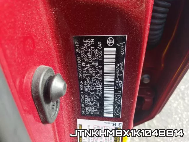 JTNKHMBX1K1048814 фото 2