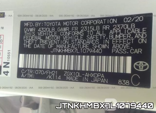JTNKHMBX7L1079440 фото 10