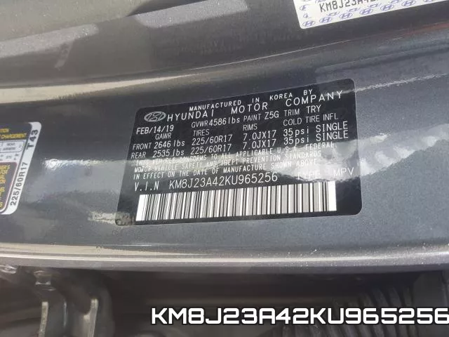 KM8J23A42KU965256 фото 2