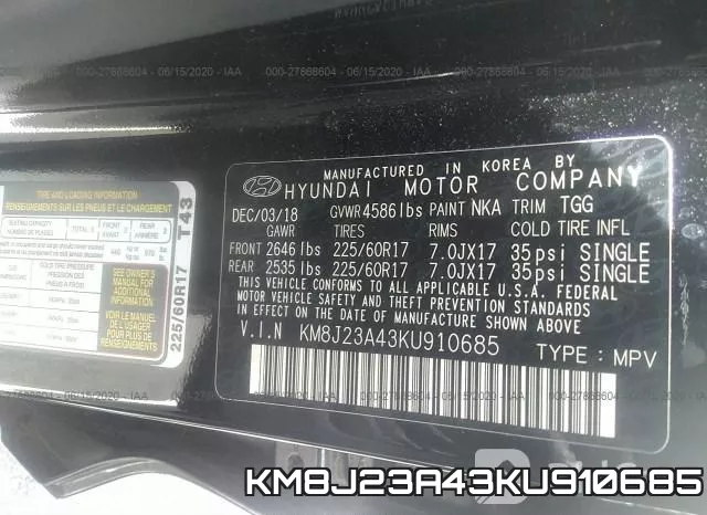 KM8J23A43KU910685 фото 10