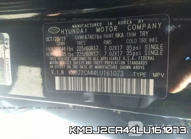 KM8J2CA44LU161073 фото 10
