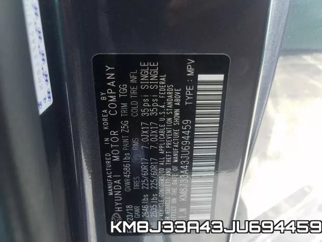 KM8J33A43JU694459 фото 2