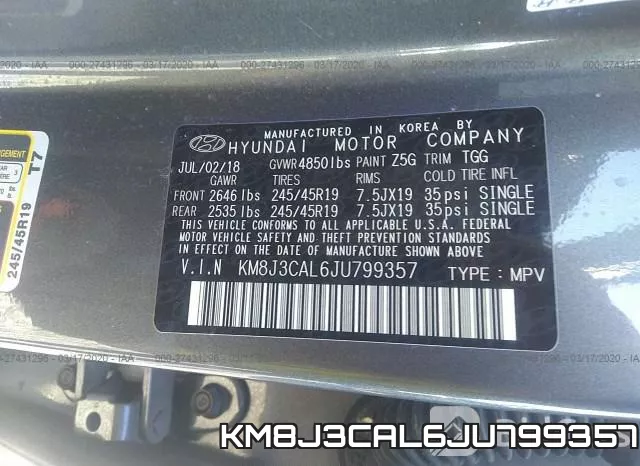 KM8J3CAL6JU799357 фото 10